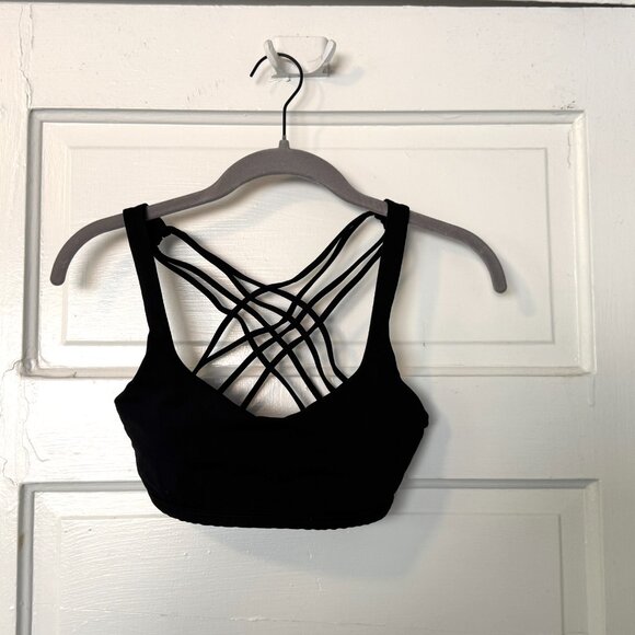 lululemon Free to Be Wild Bra // Black // Size 4 - Picture 5 of 6